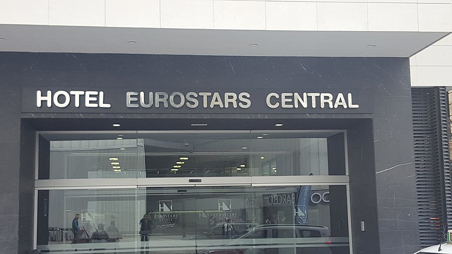 Eurostars Central Мадрид Экстерьер фото
