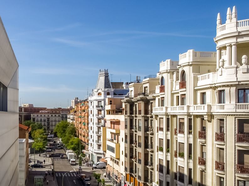 Eurostars Central Мадрид Экстерьер фото