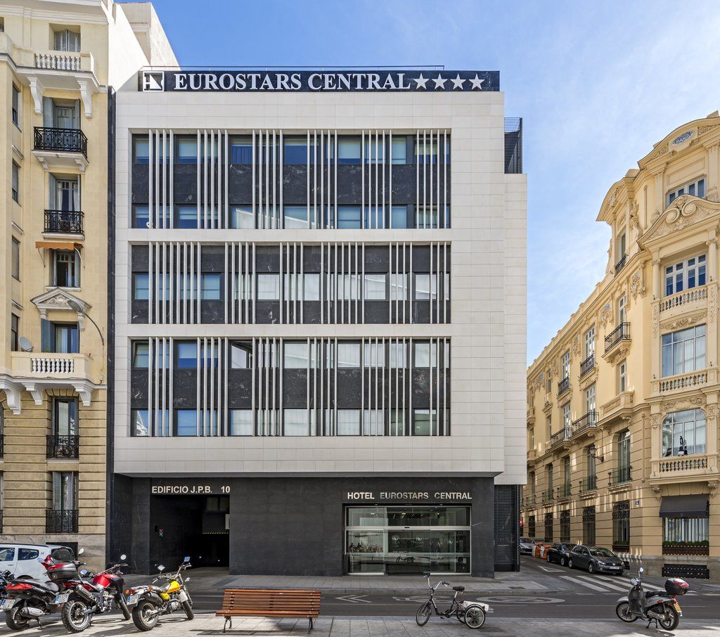 Eurostars Central Мадрид Экстерьер фото
